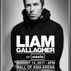 Liam Gallagher of Oasis Live in Manila