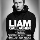 Liam Gallagher of Oasis Live in Manila